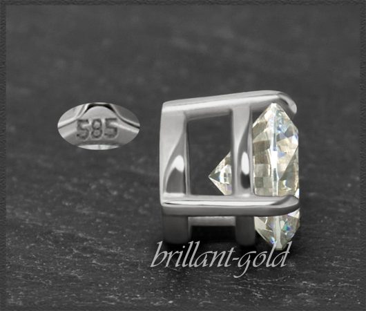 Anhänger aus 585 Gold, Brillant mit 1,52ct